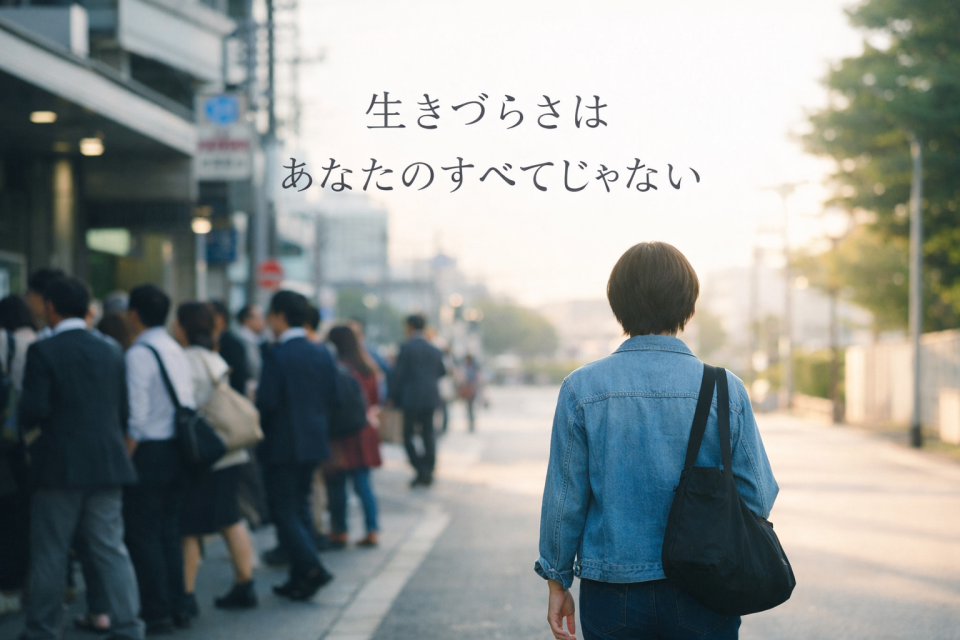 生きづらさは、あなたのすべてじゃない