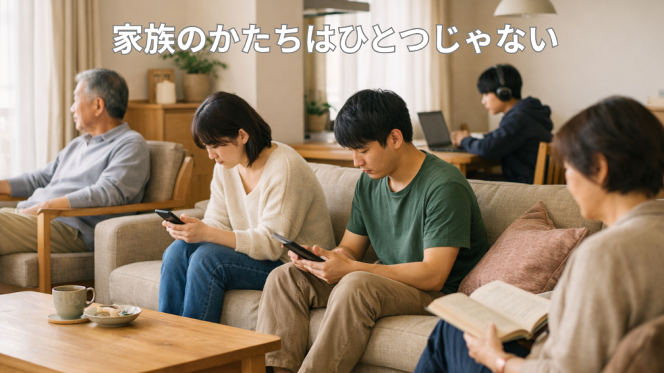 多様化する現代の家族関係とそれぞれの距離感