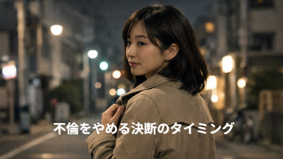 仕事を続けるという選択を静かに受け止め前を向いて歩く日本人男性