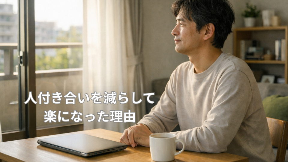 一人で静かな時間を過ごし心に余白を取り戻す日本人の姿