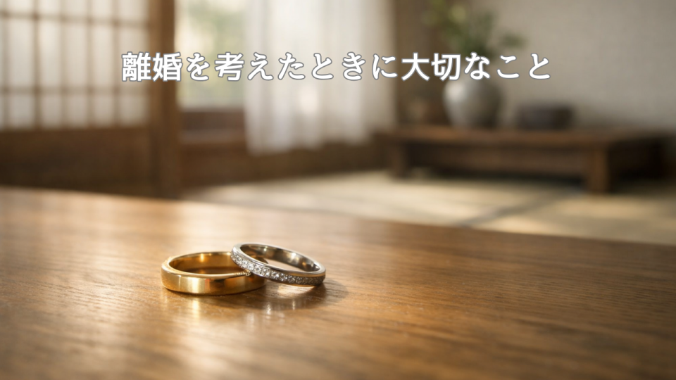 朝の光に照らされた結婚指輪