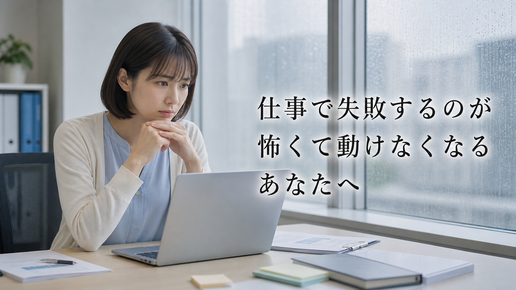 仕事で失敗するのが怖くて動けなくなるあなたへ
