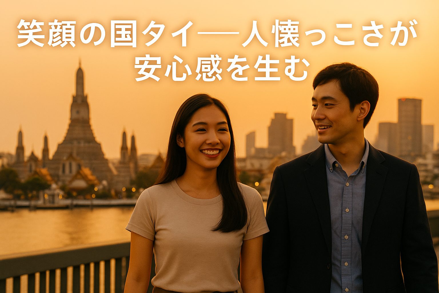笑顔の国タイ――人懐っこさが安心感を生む