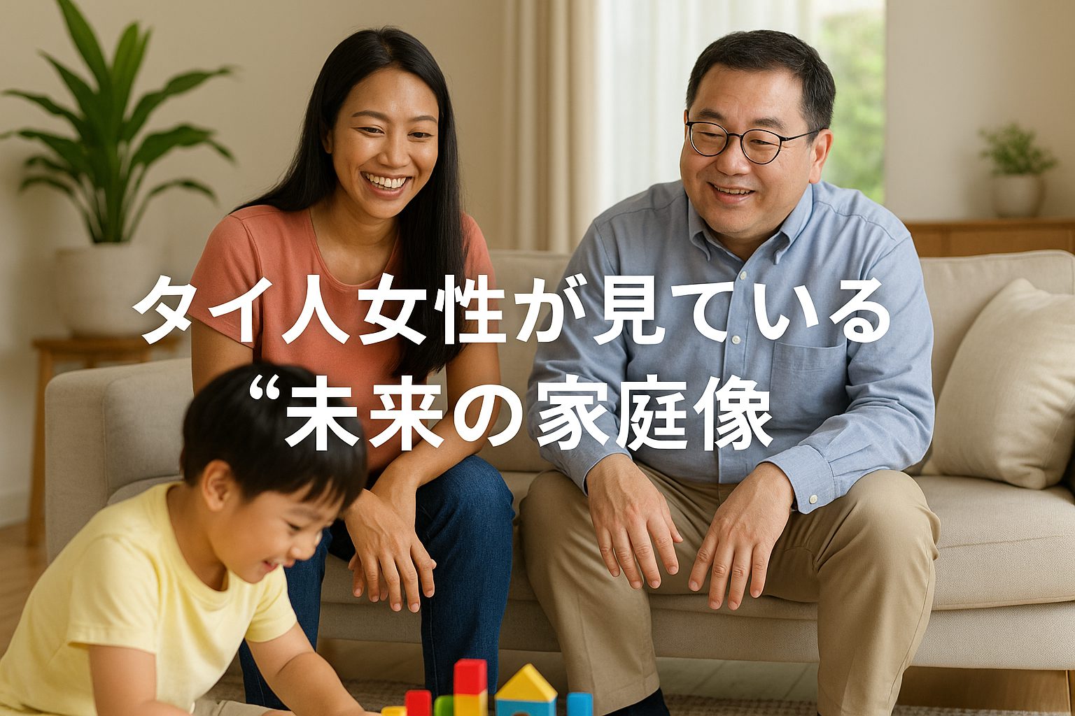 タイ人女性が見ている“未来の家庭像”――日本人男性に安心感をもたらす価値観