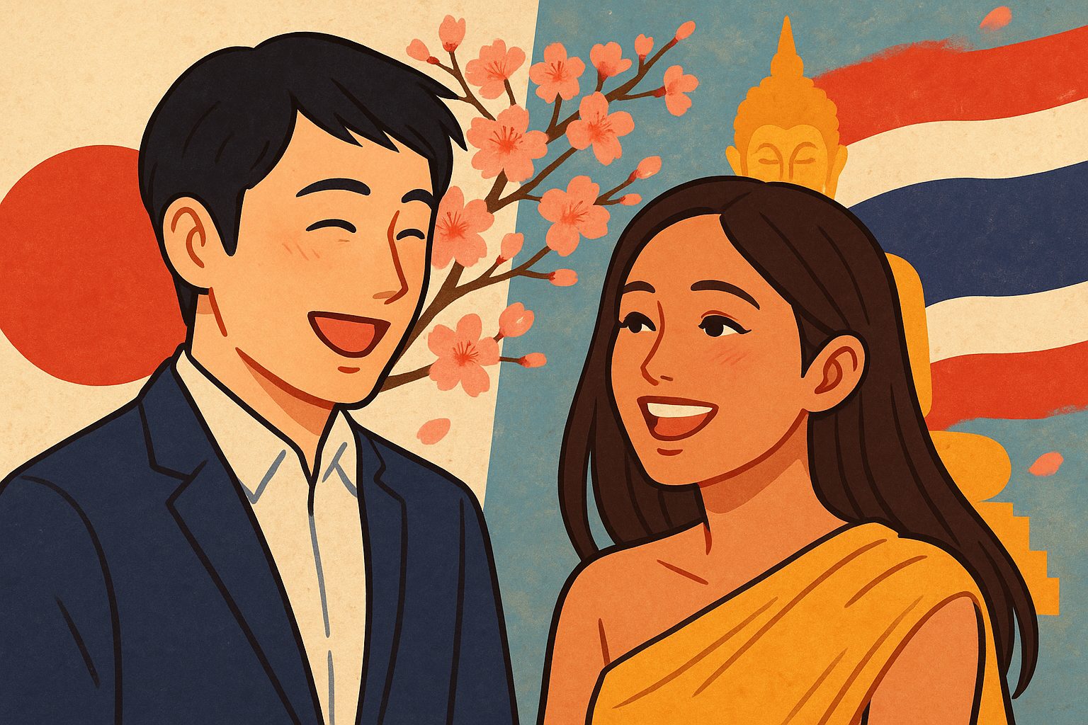 タイ女性の心を鷲掴み!? 日本人の特性「気遣い」で恋に落ちる