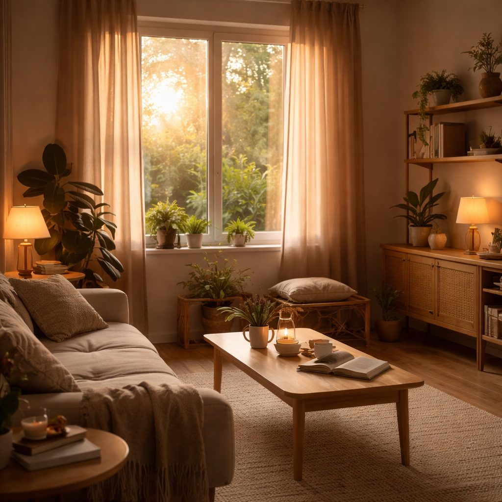 結婚生活の日常を象徴する穏やかな室内風景の写真