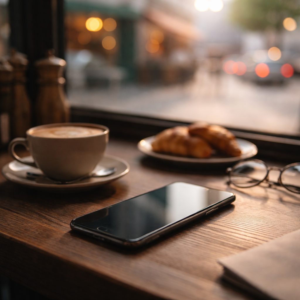 スマートフォンと日常風景 写真で伝えるコミュニケーション