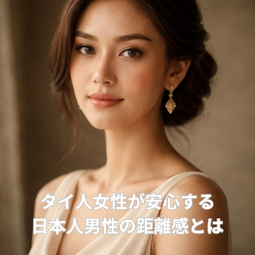 タイ人女性が心を開く、日本人男性のちょうどいい距離感