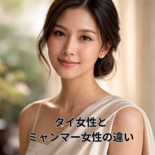 タイ女性とミャンマー女性の違い｜穏やかさと誠実さが育てる関係性
