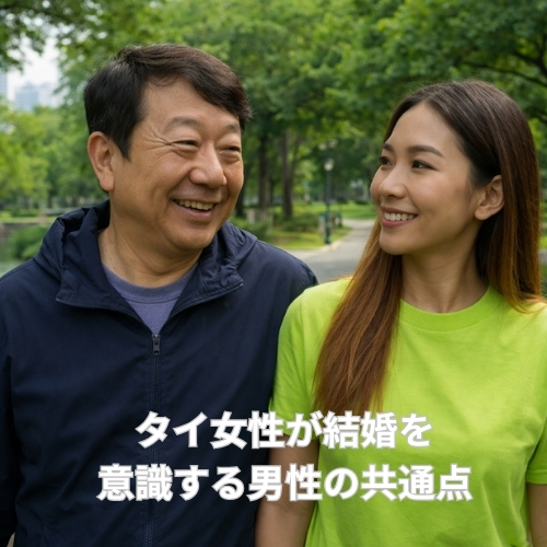 タイ女性が結婚を意識する男性の共通点｜年上であることが強みに変わる理由