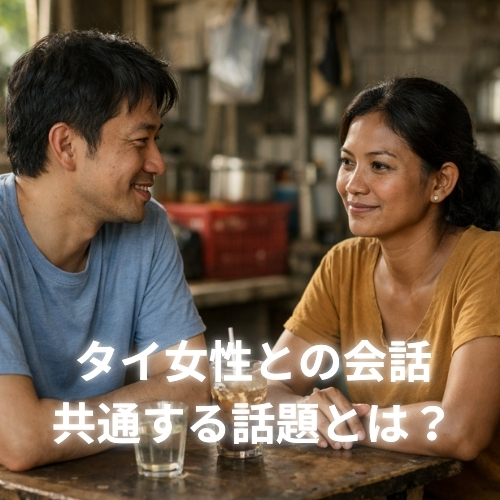 タイ女性との会話｜共通する話題とは？心の距離を自然に近づけるために