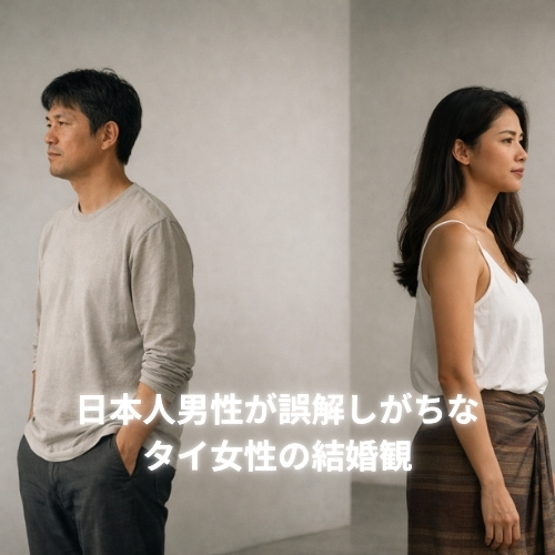 日本人男性が誤解しがちなタイ女性の結婚観｜すれ違いが生まれる前提の違い