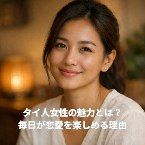 タイ人女性の魅力とは？毎日が恋愛を楽しめる理由