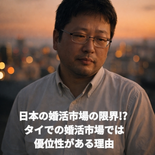 日本の婚活市場の限界!? タイでの婚活市場では優位性がある理由
