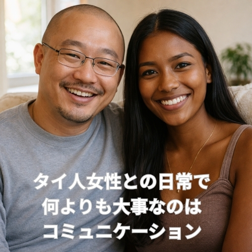 タイ人女性との日常で何よりも大事なのはコミュニケーション