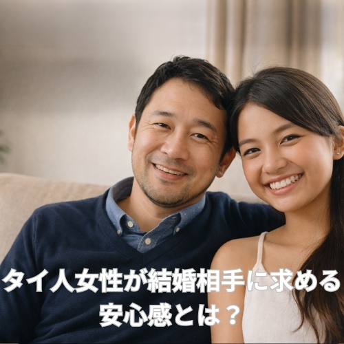 タイ人女性が結婚相手に求める安心感とは？日本人男性が選ばれる本当の理由