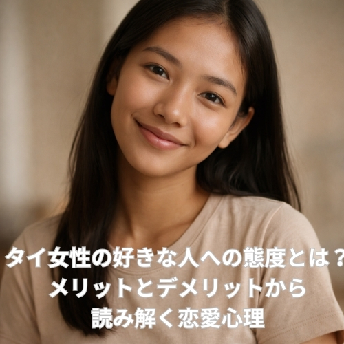 タイ女性の好きな人への態度とは？メリットとデメリットから読み解く恋愛心理