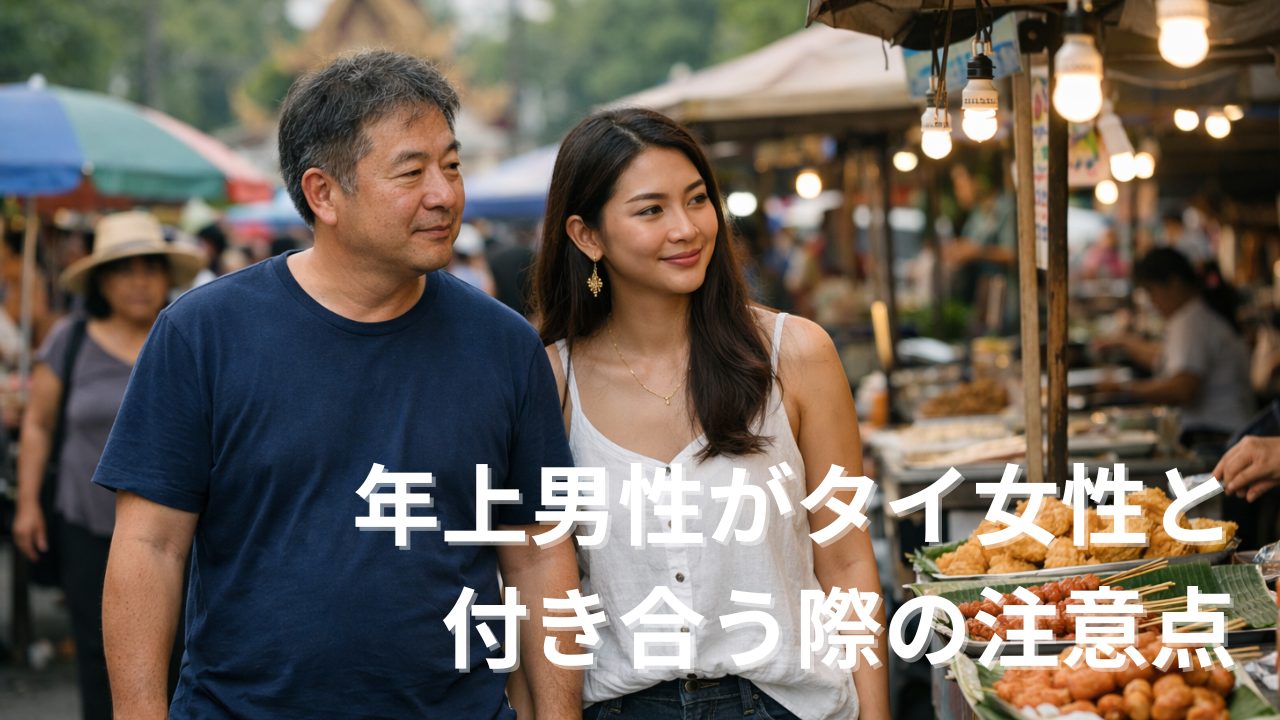 年上男性がタイ女性と付き合う際の注意点｜安心感が武器になる一方で気をつけたいこと