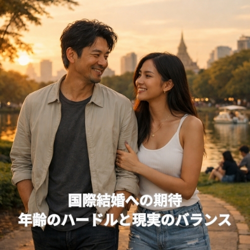国際結婚への期待｜年齢のハードルは日本より低いが現実もある