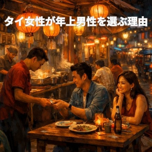 タイ女性が年上男性を選ぶ理由｜年の差婚がうまくいく男性の特徴