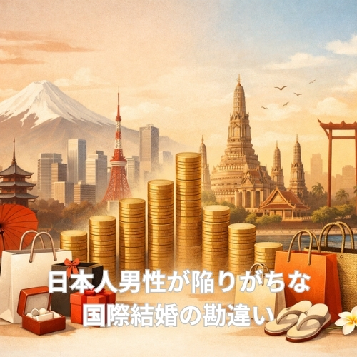 日本人男性が陥りがちな国際結婚の勘違い｜タイ女性との結婚を安く考えないこと