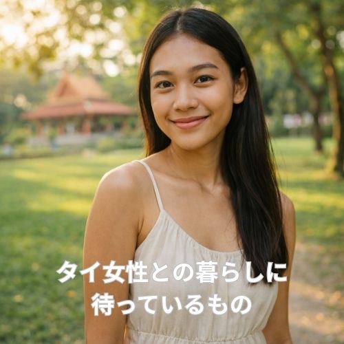 タイ女性との暮らしに待っているもの｜穏やかな時間を一緒に楽しむ結婚生活