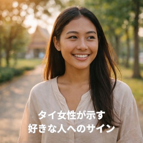 タイ女性が示す好きな人へのサイン｜感情と歩み寄りの中に本音が見える