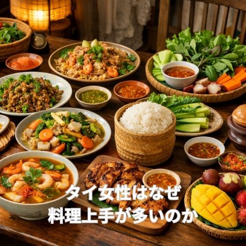 タイ女性はなぜ料理上手が多いのか｜食文化と暮らしの中にある家庭的な魅力