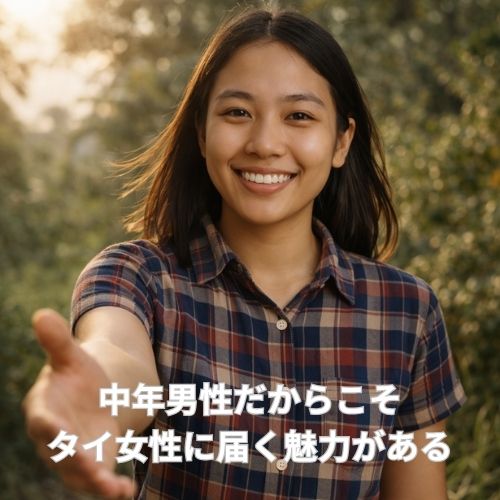 中年男性だからこそタイ女性に届く魅力がある｜自信を持って恋愛に進んでいい理由