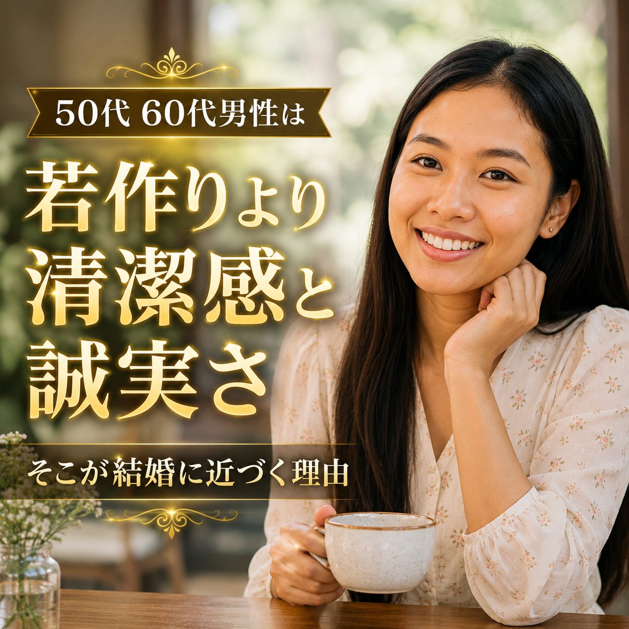 50代・60代男性がタイ女性との結婚で意識すべきこと｜若作りより清潔感と誠実さ