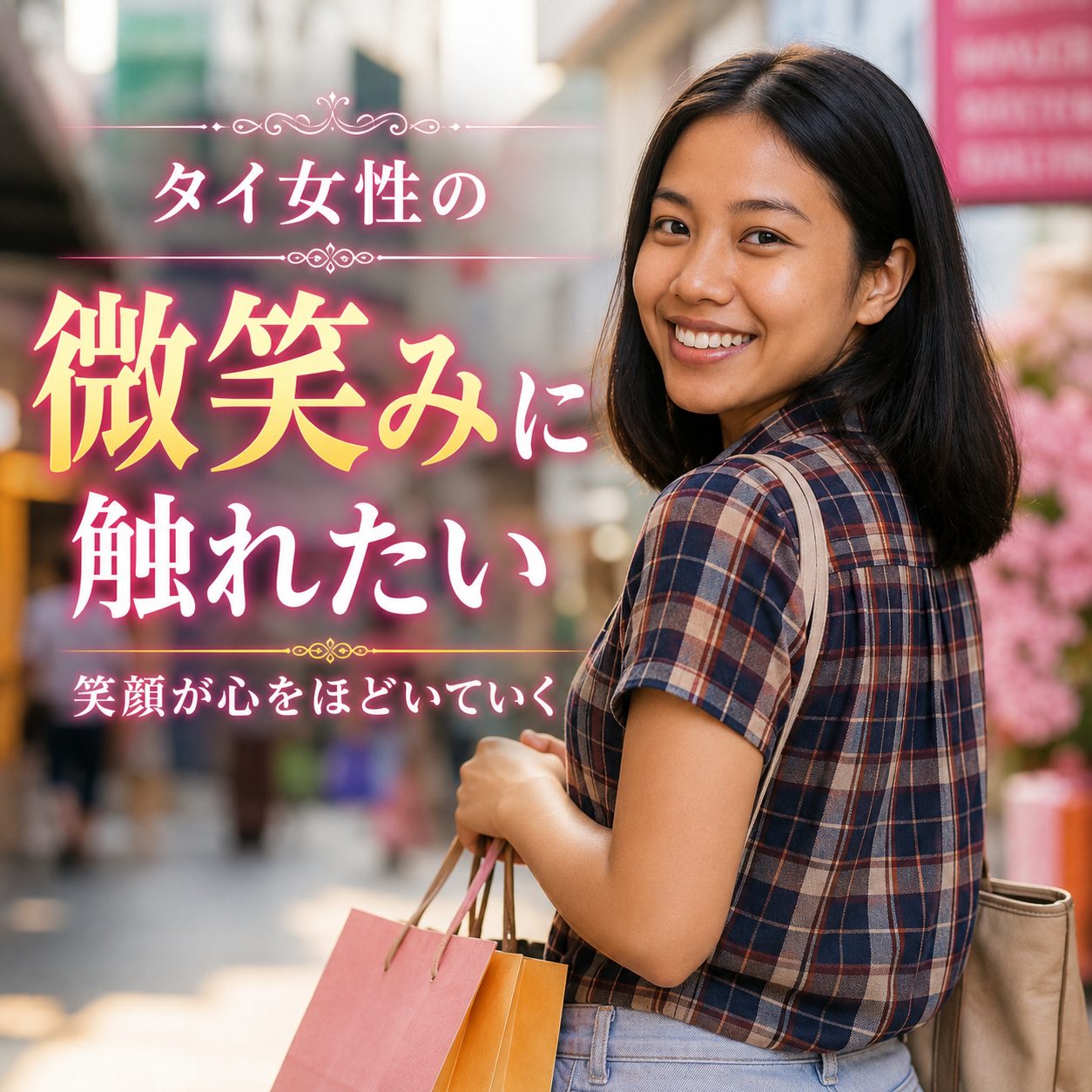 タイ女性の微笑みに触れたい｜笑顔と明るさが心をやさしくほどいていく