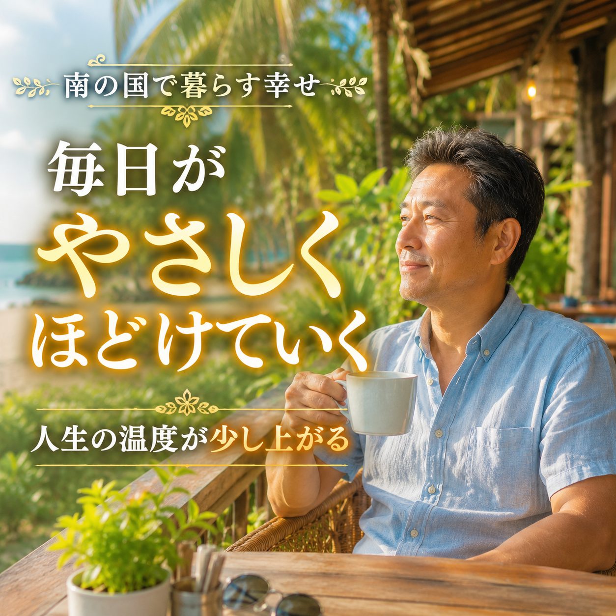 南の国で暮らす幸せ｜毎日がやさしくほどけていく人生の選び方
