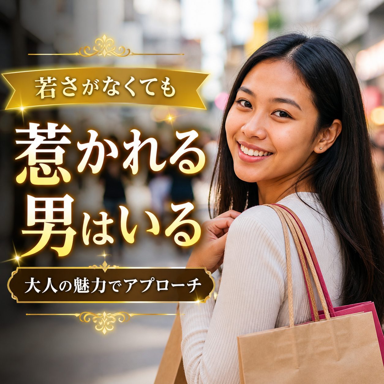 大人の魅力でアプローチする価値を伝えるタイ女性のアイキャッチ画像