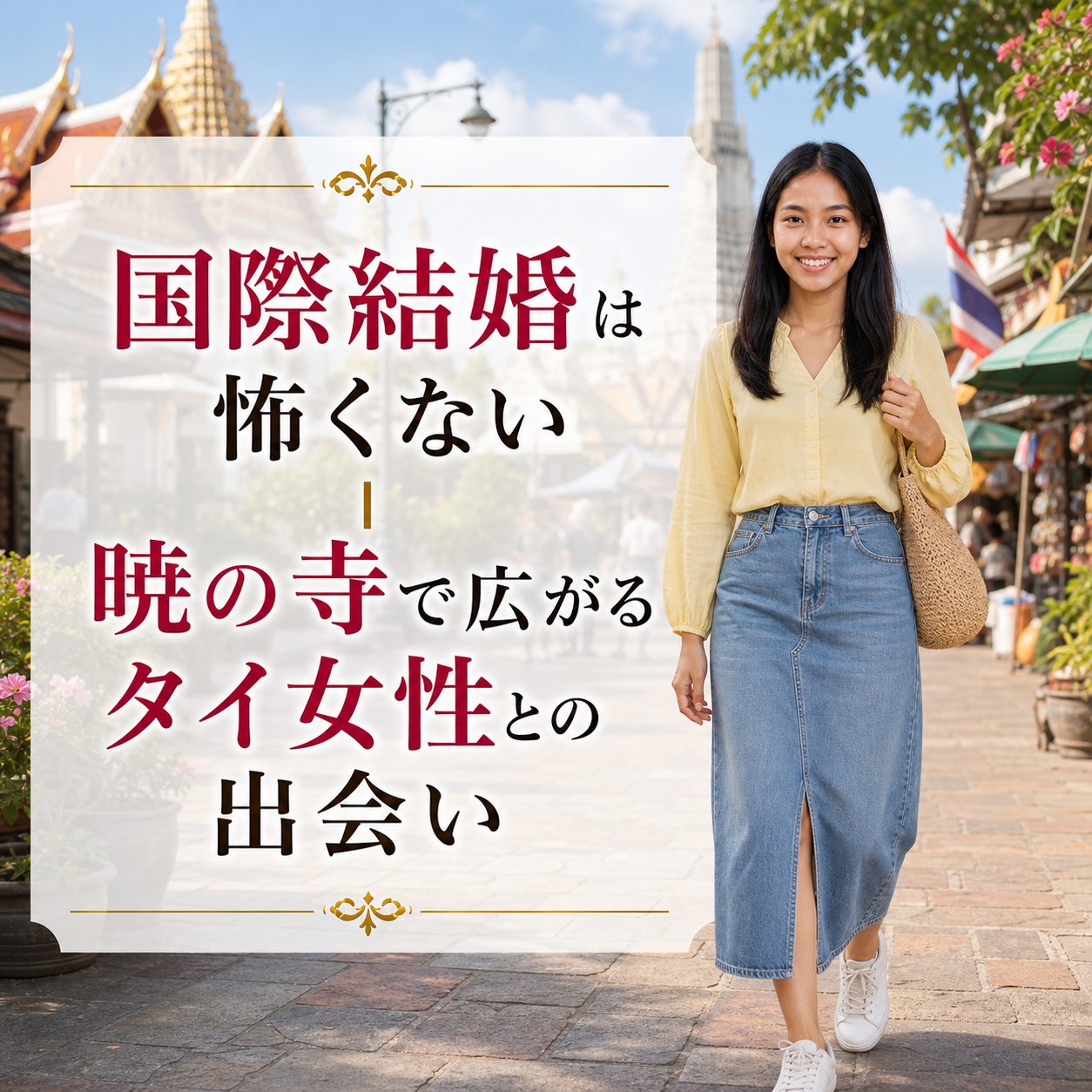 国際結婚は怖くない 暁の寺で広がるタイ女性との出会い