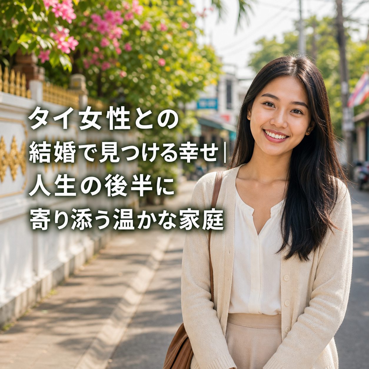 タイ女性との結婚で見つける幸せ｜人生の後半に寄り添う温かな家庭