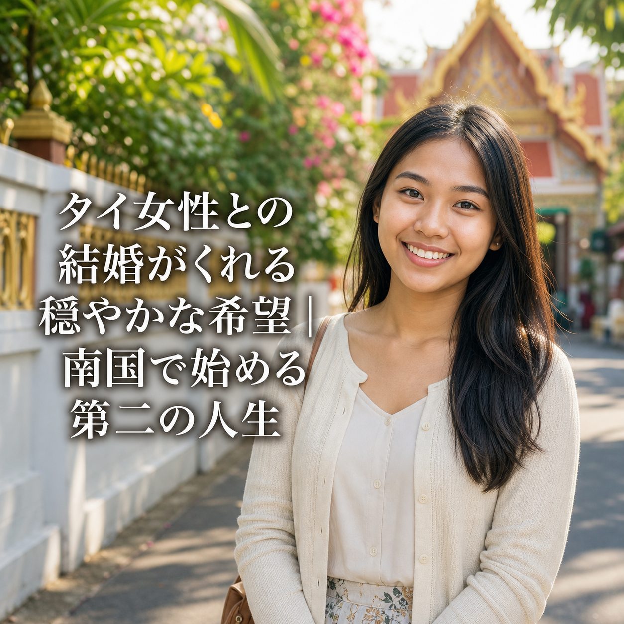 タイ女性との結婚がくれる穏やかな希望｜南国で始める第二の人生